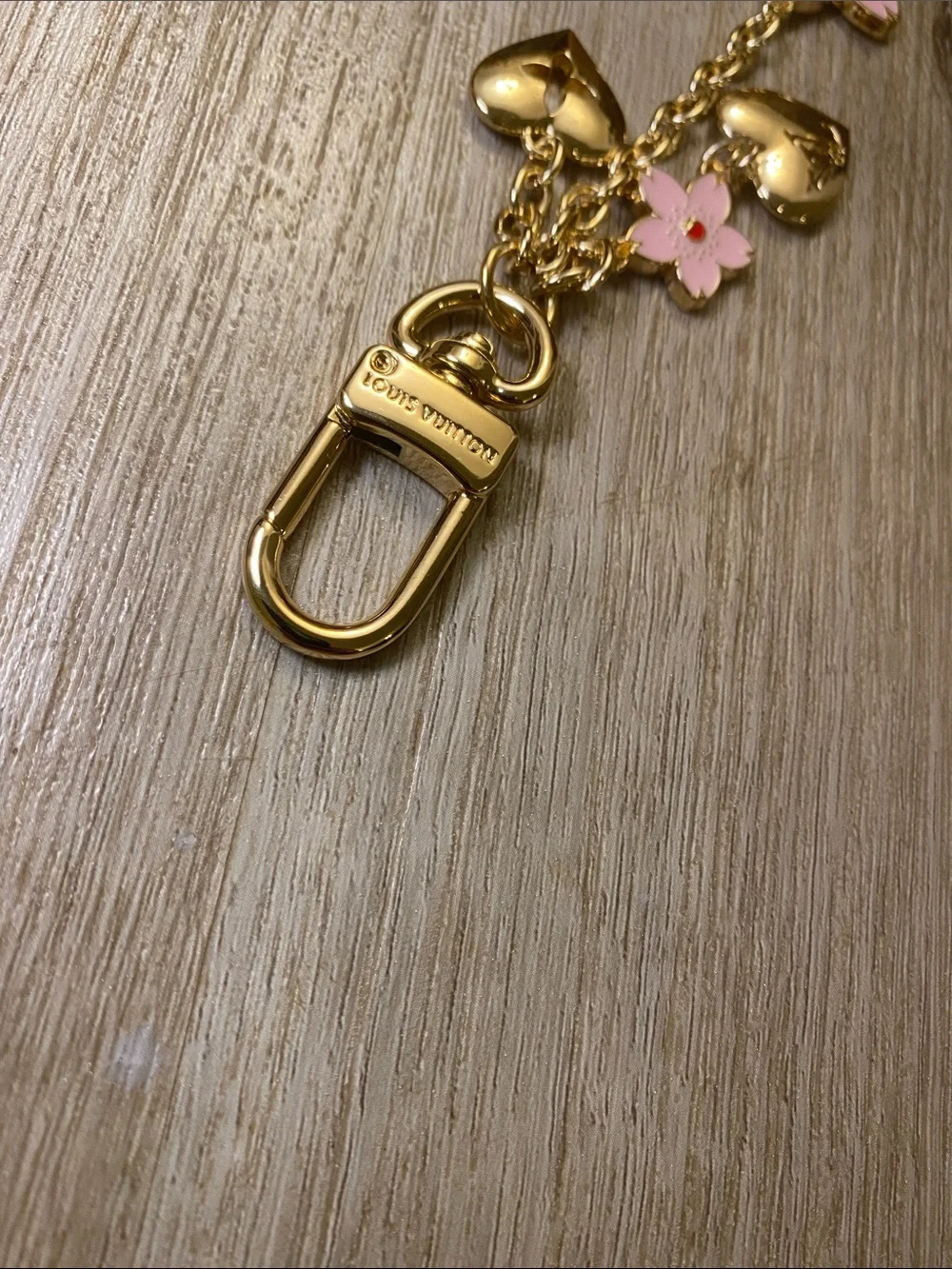Louis Vuitton bag charm